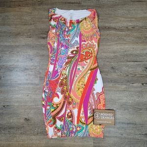 Paisley 1960s-Inspired “Cache” Dress